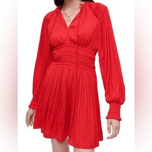 Maje Red Dress, Size 2